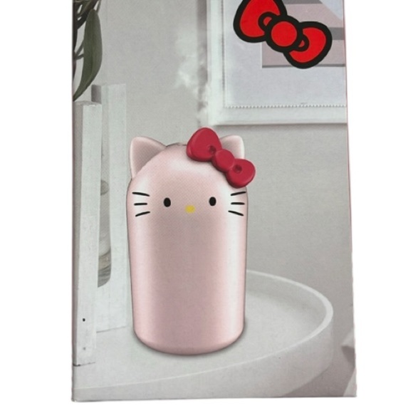 🆕 Hello Kitty Pink Humidifier USB Powered Auto Timer Two Mist Modes - Picture 2 of 5